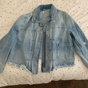 free people denim jacket